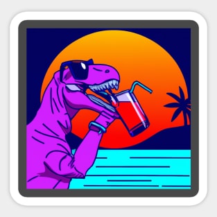 Cool-Aid Dino Sticker